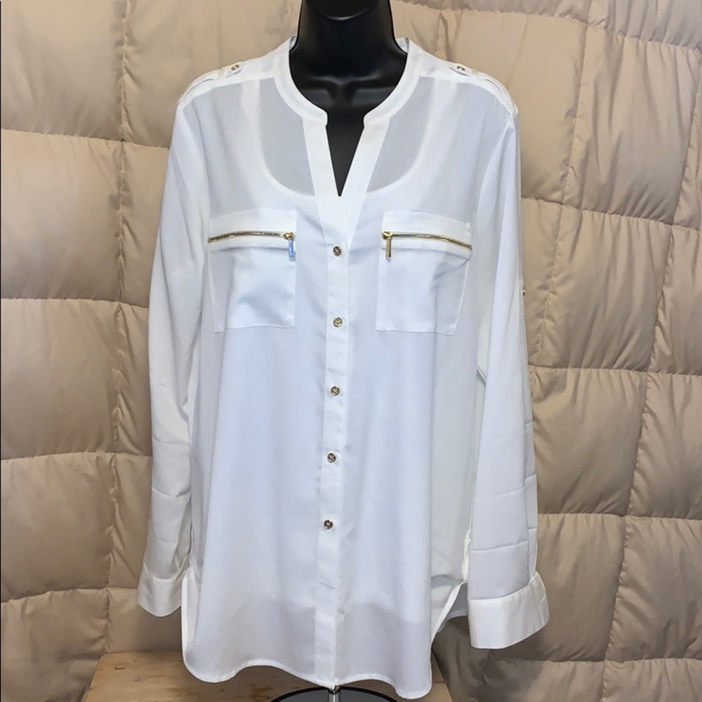 CK Long sleeved blouse